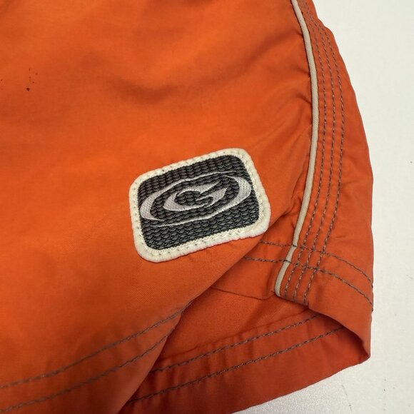 Vintage Gotcha Swim Trunks Shorts Mens 34 Orange Y2K 90s - Picture 3 of 16